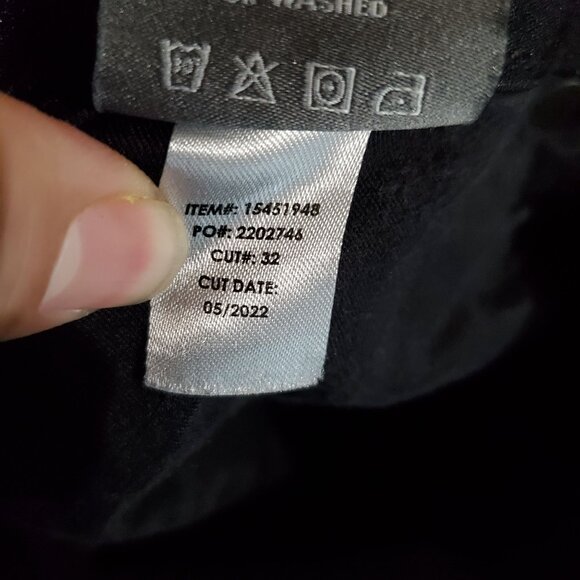 Torrid Jeans Womens Plus 28 Tall Black Sky High Skinny Premium Stretch Denim - Picture 5 of 13